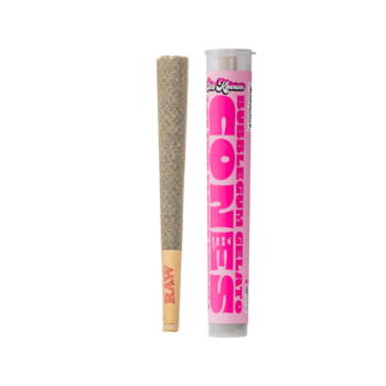 THCP BUBBLGUM GELATO CONES